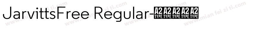 JarvittsFree Regular字体转换